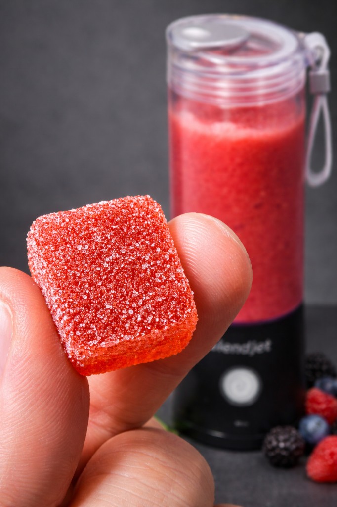 Gomitas de Frutas Rojas