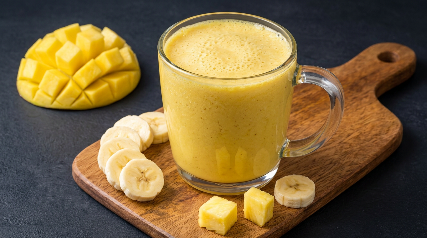 Batido de Plátano y Mango